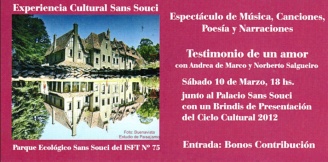 Evento Cultural en Sans Souci.